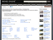 Tablet Screenshot of directorio.bienesonline.com
